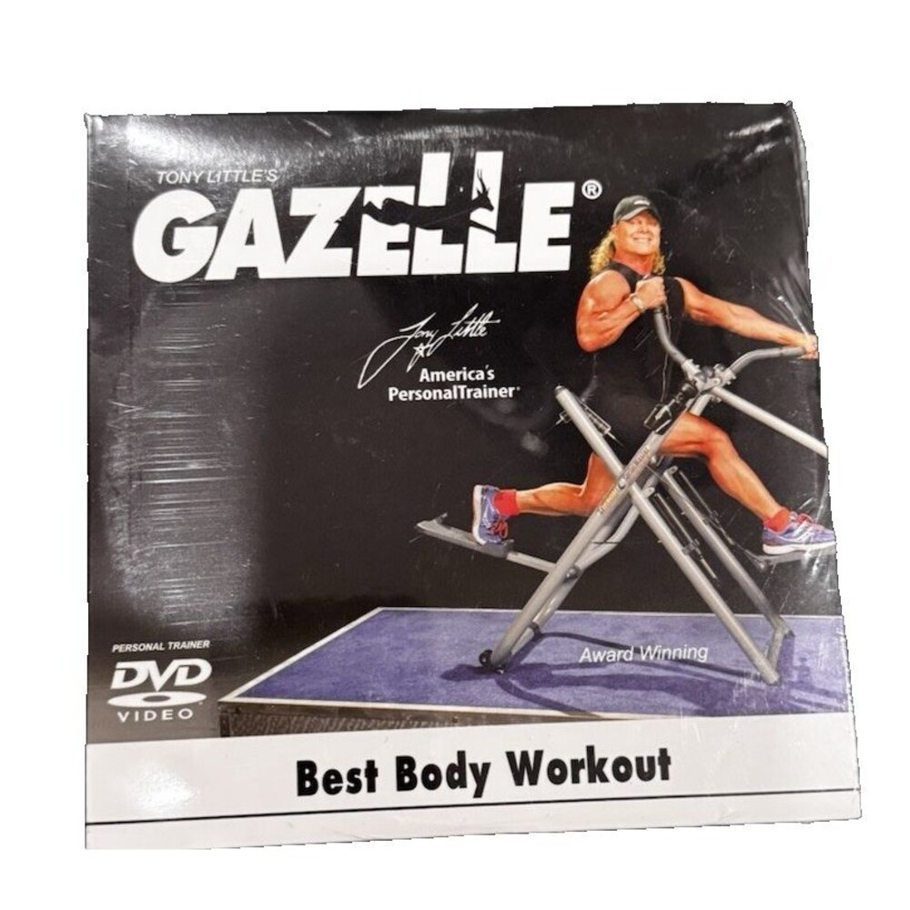 Tony Little's Gazelle Best Body Workout DVD Brand New